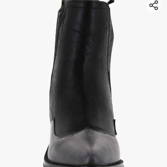 Seven7 Women's Tuxedo Tex Cowboy Vegan Leather Boots - Picture 1 of 8